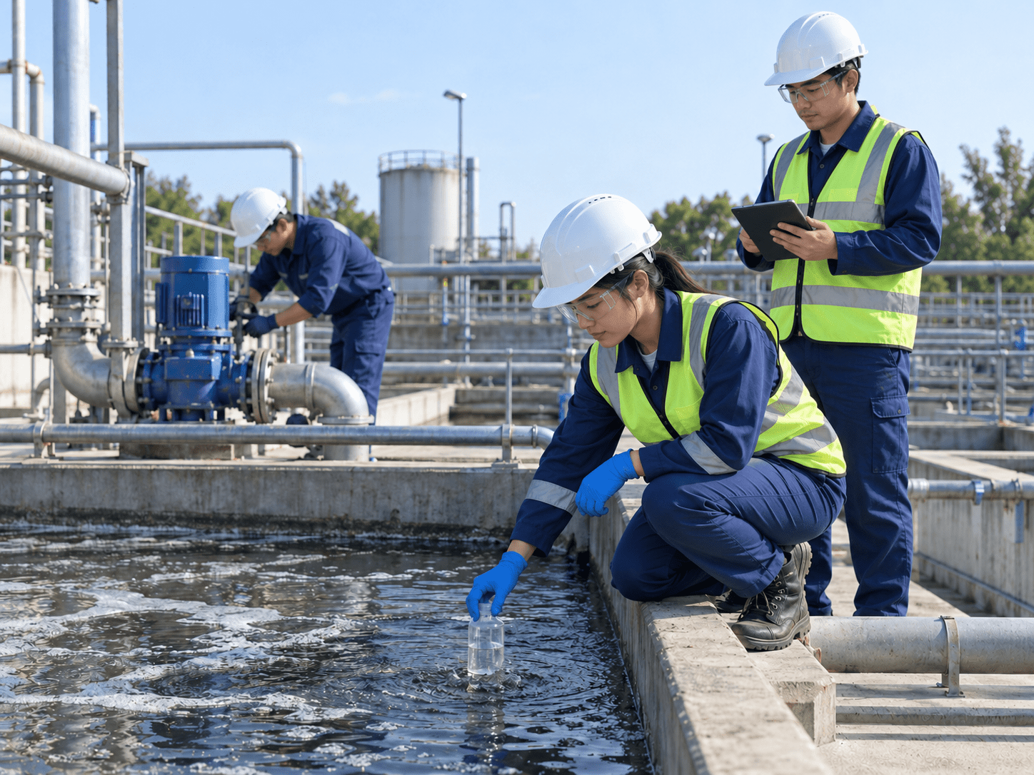 汙水處理工程規劃設計施工及維護